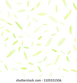 Light Green, Yellow vector seamless template with circles. Blurred bubbles on abstract background with colorful gradient. Pattern can be used for beautiful websites.