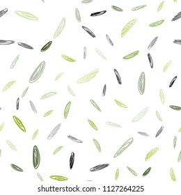 Light Green, Yellow vector seamless background with bubbles. Abstract illustration with colored bubbles in nature style. Pattern can be used as texture of wallpapers.