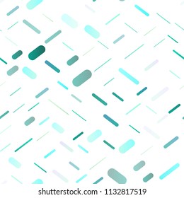 Light Green, Yellow vector seamless texture with colored lines. Shining colored illustration with narrow lines. The pattern can be used as ads, poster, banner for commercial.