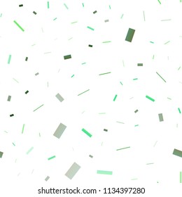 Light Green, Yellow vector seamless pattern in square style. Rectangles on abstract background with colorful gradient. Smart design for your business advert.