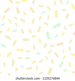 Light Green, Yellow vector seamless pattern with sharp lines. Glitter abstract illustration with colored sticks. Pattern for your busines websites.