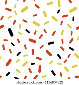 Light Green, Yellow vector seamless pattern with sharp lines. Glitter abstract illustration with colored sticks. Pattern for ads, posters, banners.