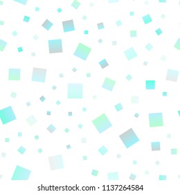 Light Green, Yellow vector seamless texture in rectangular style. Rectangles on abstract background with colorful gradient. Pattern can be used for websites.
