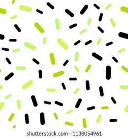 Light Green, Yellow vector seamless pattern with sharp lines. Blurred decorative design in simple style with lines. Pattern for your busines websites.