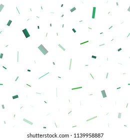 Light Green, Yellow vector seamless pattern in square style. Abstract gradient illustration with rectangles. The template can be used as a background.
