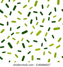 Light Green, Yellow vector seamless pattern with sharp lines. Lines on blurred abstract background with gradient. The pattern for ad, booklets, leaflets.