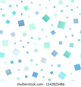 Light Green, Yellow vector seamless texture in rectangular style. Abstract gradient illustration with rectangles. Pattern can be used for websites.