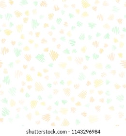 Light Green, Yellow vector seamless pattern with sharp lines. Decorative shining illustration with lines on abstract template. Pattern for your busines websites.