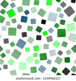Light Green, Yellow vector seamless background with rectangles. Abstract gradient illustration with rectangles. Pattern for busines ad, booklets, leaflets