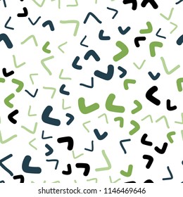 Light Green, Yellow vector seamless  template with abstract circles. A vague circumflex abstract illustration with gradient. Marble design for your web site.