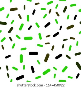 Light Green, Yellow vector seamless texture with colored lines. Modern geometrical abstract illustration with Lines. Smart design for your business advert.