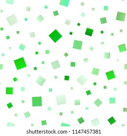 Light Green, Yellow vector seamless layout with lines, rectangles. Modern abstract illustration with colorful rectangles. Pattern for commercials.