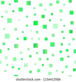 Light Green, Yellow vector seamless cover in polygonal style. Abstract gradient illustration with rectangles. Smart design for your business advert.