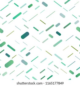 Light Green, Yellow vector seamless pattern with narrow lines. Lines on blurred abstract background with gradient. Best design for your ad, poster, banner.