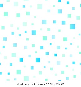 Light Green, Yellow vector seamless texture in rectangular style. Glitter abstract illustration with rectangular shapes. Smart design for your business advert.