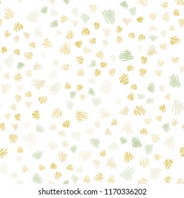 Hellgrüne, gelbe Vektorgrafik, nahtlose Textur mit farbigen Linien. Dekorative, leuchtende Illustration mit Linien auf abstrakter Vorlage. Das beste Design für Ihre Anzeige, Ihr Poster, Ihr Banner.