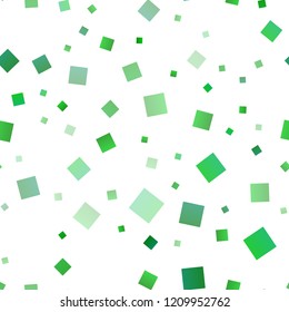 Light Green, Yellow vector seamless layout with lines, rectangles. Abstract gradient illustration with rectangles. Modern template for your landing page.