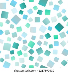 Light Green, Yellow vector seamless backdrop with rectangles, squares. Beautiful illustration with rectangles and squares. Smart design for your business advert.