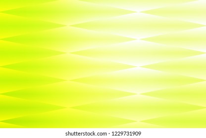Light Green, Yellow vector seamless backdrop with rectangles, squares. Decorative design in abstract style with rectangles. Pattern for design of window blinds, curtains.