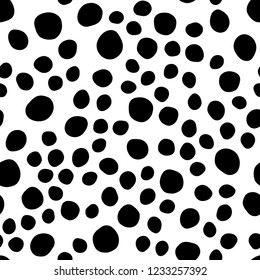 Light Green, Yellow vector seamless cover with circles. Blurred decorative design in abstract style with bubbles. Pattern for trendy fabric, wallpapers.