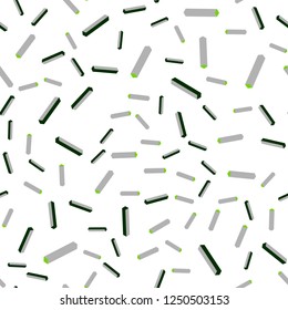 Light Green, Yellow vector seamless, isometric pattern with sharp lines. Lines on blurred abstract background with gradient. Pattern for trendy fabric, wallpapers.