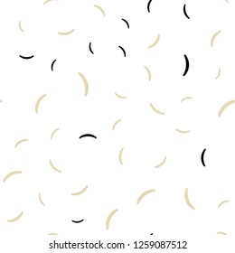 Light Green, Yellow vector seamless background with curved lines. Geometric illustration in abstract style with gradient.  Elegant pattern for a brand book.