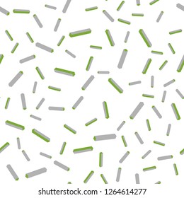 Light Green, Yellow vector seamless, isometric layout with flat lines. Modern geometrical abstract illustration with Lines. Design for wallpaper, fabric makers.