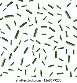 Light Green, Yellow vector seamless, isometric background with straight lines. Lines on blurred abstract background with gradient. Template for business cards, websites.