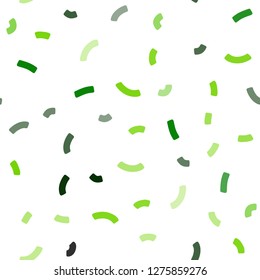 Light Green, Yellow vector seamless template with abstract circles. Brand new colored illustration in marble style with gradient. Marble design for your web site.
