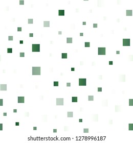 Light Green, Yellow vector seamless backdrop with rectangles, squares. Glitter abstract illustration with rectangular shapes. Pattern for busines ad, booklets, leaflets