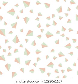 Light Green, Yellow vector seamless, isometric pattern with polygonal style. Abstract gradient illustration with triangles. Design for wallpaper, fabric makers.