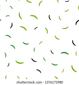 Light Green, Yellow vector seamless pattern with lines. A completely new colorful illustration in simple style. Elegant pattern for a brand book.