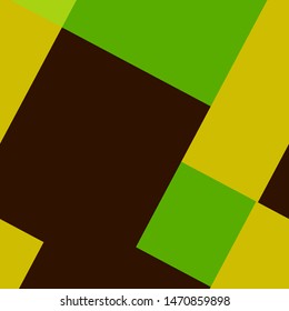 Light Green, Yellow vector seamless natural artwork with leaves. Colorful illustration in doodle style with leaves. Design for wallpaper, fabric makers.