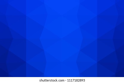 Light Green, Yellow vector shining triangular layout. A completely new color illustration in a  polygonal style. A new texture for your design.