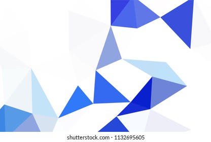 Light Green, Yellow vector shining triangular backdrop. Elegant bright polygonal illustration with gradient. A completely new design for your leaflet.