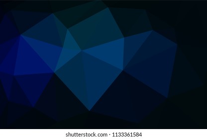 Light Green, Yellow vector shining triangular cover. Modern abstract illustration with triangles. Textured pattern for your backgrounds.