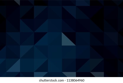 Light Green, Yellow vector shining triangular backdrop. Creative illustration in halftone style with triangles. A completely new design for your leaflet.