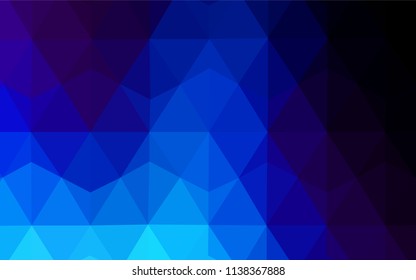 Light Green, Yellow vector shining triangular backdrop. Colorful illustration in polygonal style with gradient. Pattern for a brand book's backdrop.