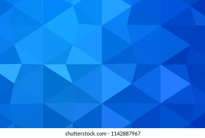 Light Green, Yellow vector shining triangular cover. Elegant bright polygonal illustration with gradient. That new template can be used for your brand book.