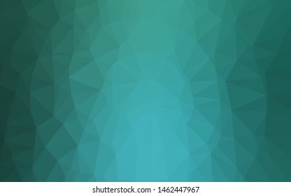 Light Green, Yellow vector shining triangular template. Colorful illustration in abstract style with gradient. The best triangular design for your business.
