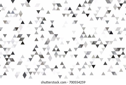Light Green, Yellow vector shining triangular template. Colorful illustration in abstract style with gradient. Brand-new design for your business.