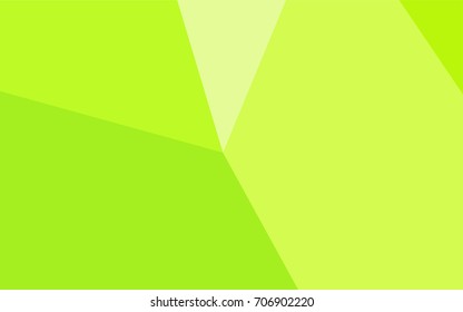 Light Green, Yellow vector shining triangular template. Shining colored illustration in a brand-new style. The completely new template can be used for your brand book.
