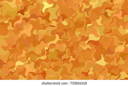 Light Green, Yellow vector shining cranked template. Modern geometrical abstract illustration with gradient bandy lines. Brand-new design for your business.
