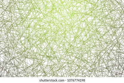 Light Green, Yellow vector of small triangles on white background. Illustration of abstract texture of triangles. Pattern design for banner, poster, cover.