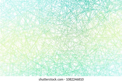 Light Green, Yellow vector of small triangles on white background. Illustration of abstract texture of triangles. Pattern design for banner, poster, cover.