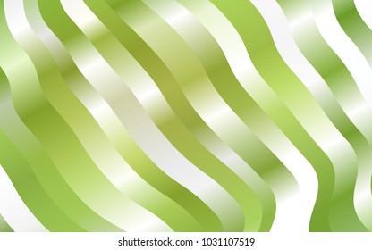Light Green, Yellow vector template with bubble shapes. Brand-new colored illustration in marble style with gradient. A new texture for your  ad, booklets, leaflets.