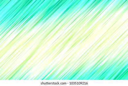 Light Green, Yellow vector template with abstract lines. Geometric illustration in marble style with gradient.  Brand-new design for your ads, poster, banner.