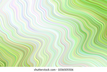 Light Green, Yellow vector template with abstract circles. An elegant bright illustration with gradient. Marble style for your business design.