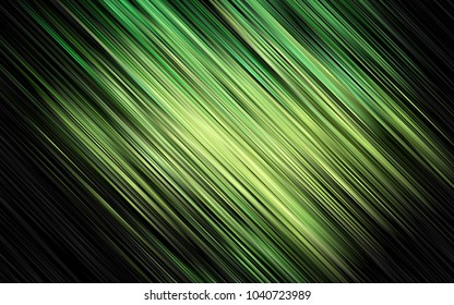 Light Green, Yellow vector template with repeated sticks. Decorative shining illustration with lines on abstract template. Best design for your ad, poster, banner.