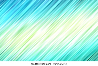 Light Green, Yellow vector template with bubble shapes. Glitter abstract illustration with wry lines. Textured wave pattern for backgrounds.